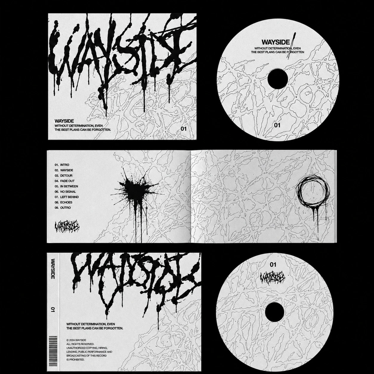 CD 设计作品 5：WAYSIDE 01