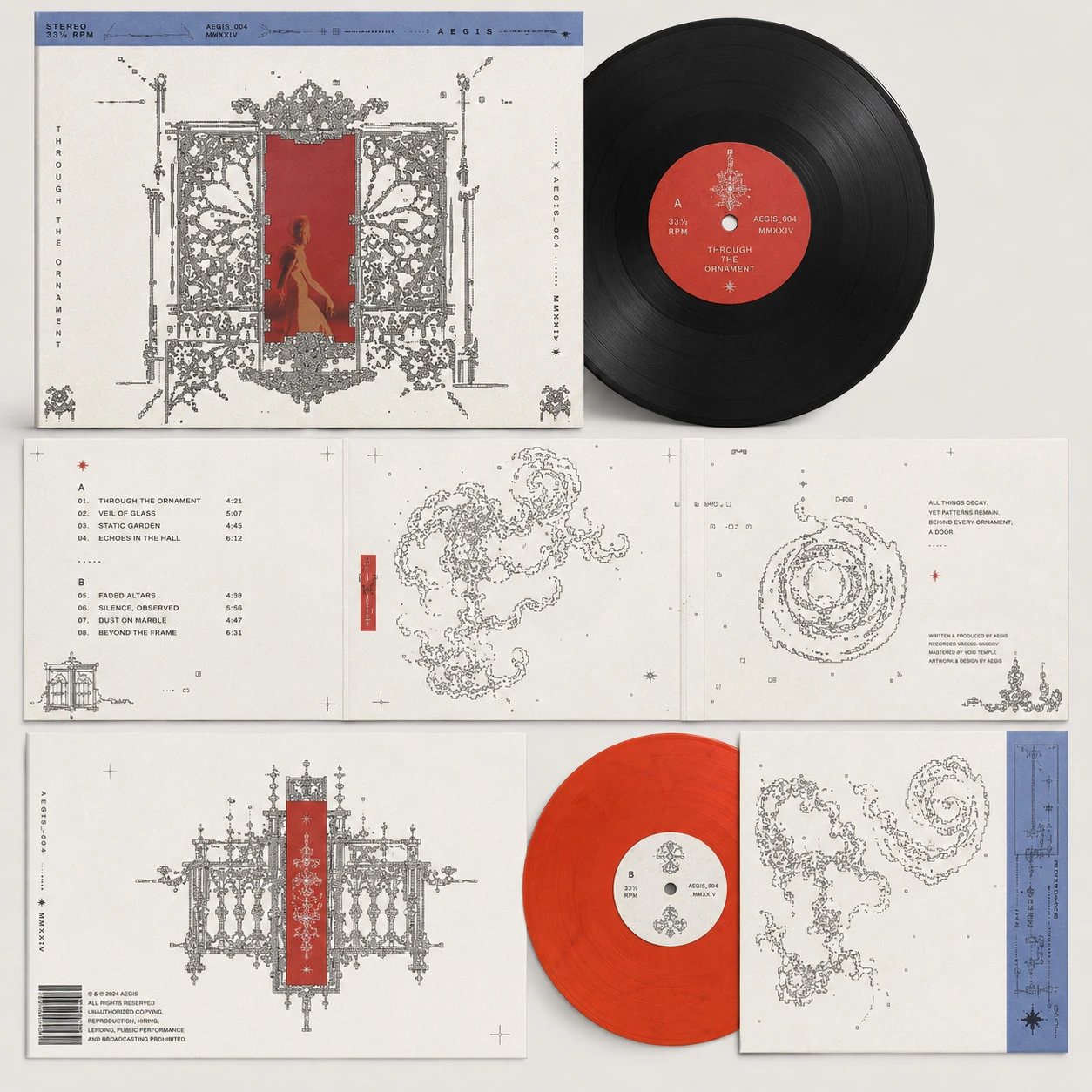 CD 设计作品 7：THROUGH THE ORNAMENT
