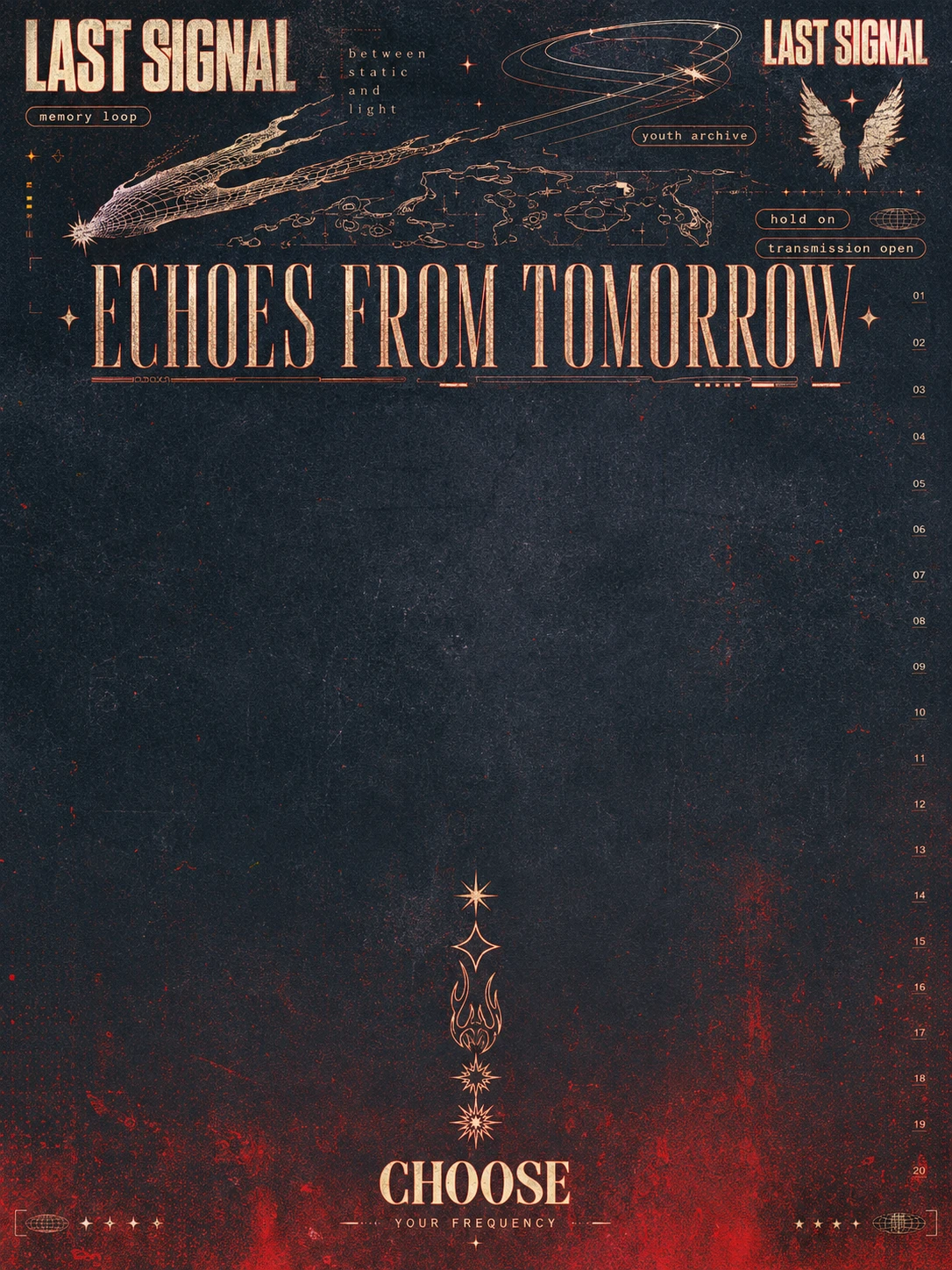 实验风格作品：07 · ECHOES FROM TOMORROW